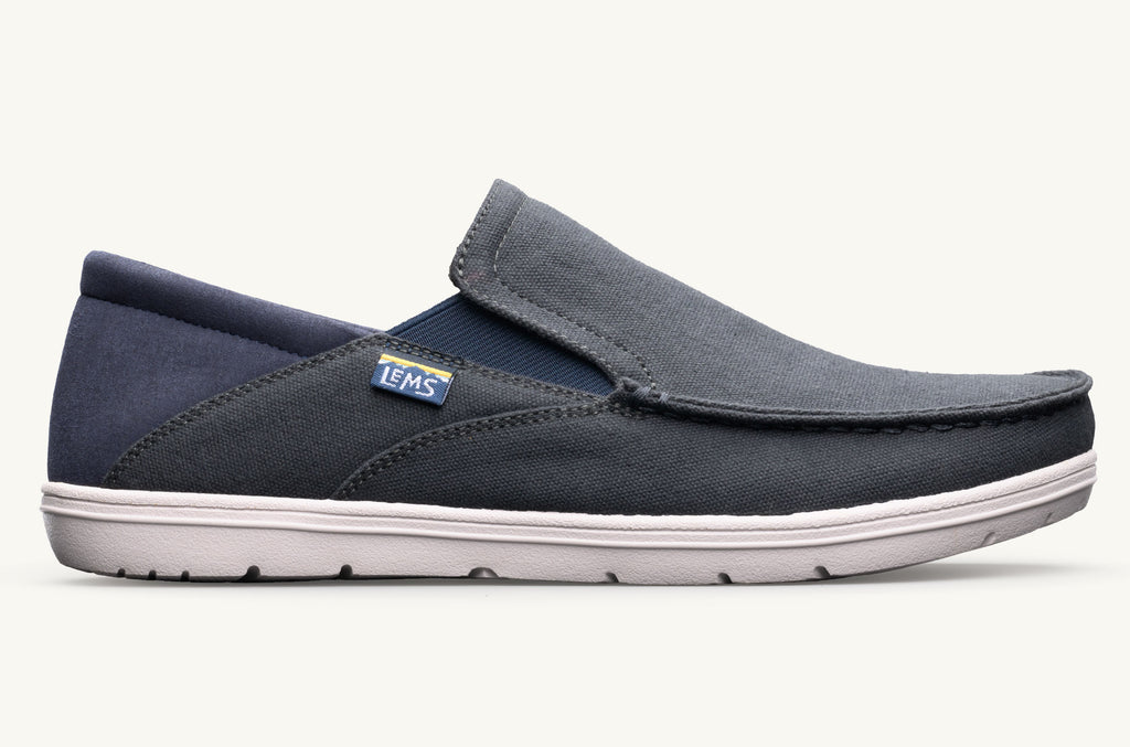 Drifter Donna Lems Scarpe Slip On Grigie Blu Marino | YAJ965PH