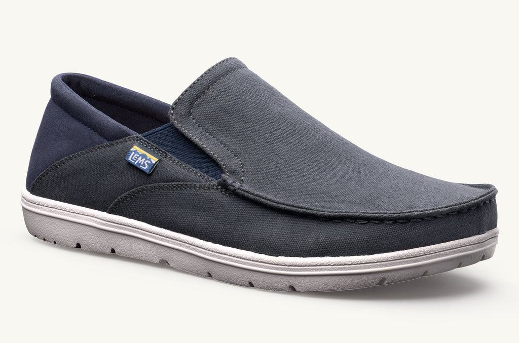 Drifter Donna Lems Scarpe Slip On Grigie Blu Marino | YAJ965PH