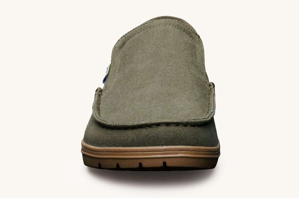 Drifter Donna Lems Scarpe Slip On Verde Oliva | RLM8938ZQ