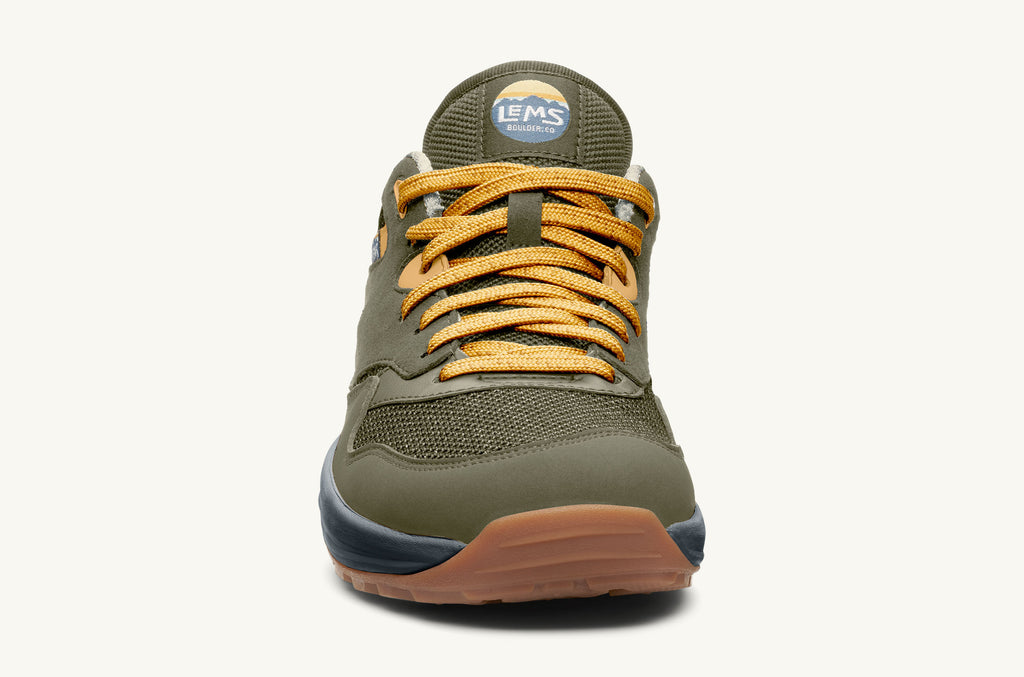 Trailhead Uomo Lems Scarpe Da Ginnastica Verde Oliva Gialle | OMI4391XS