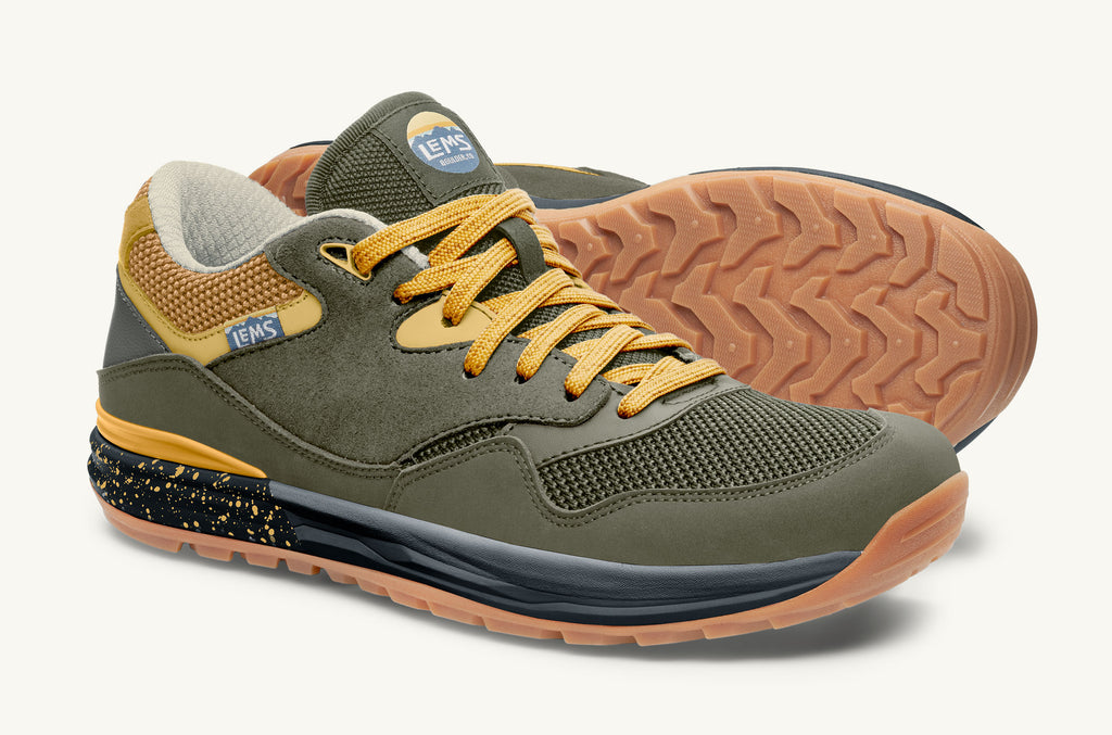 Trailhead Uomo Lems Scarpe Da Ginnastica Verde Oliva Gialle | OMI4391XS